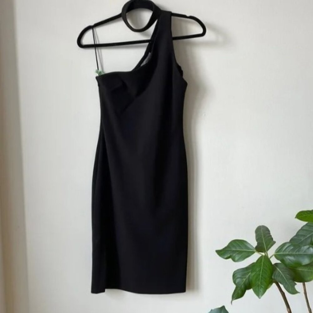 Black One Shoulder Dress